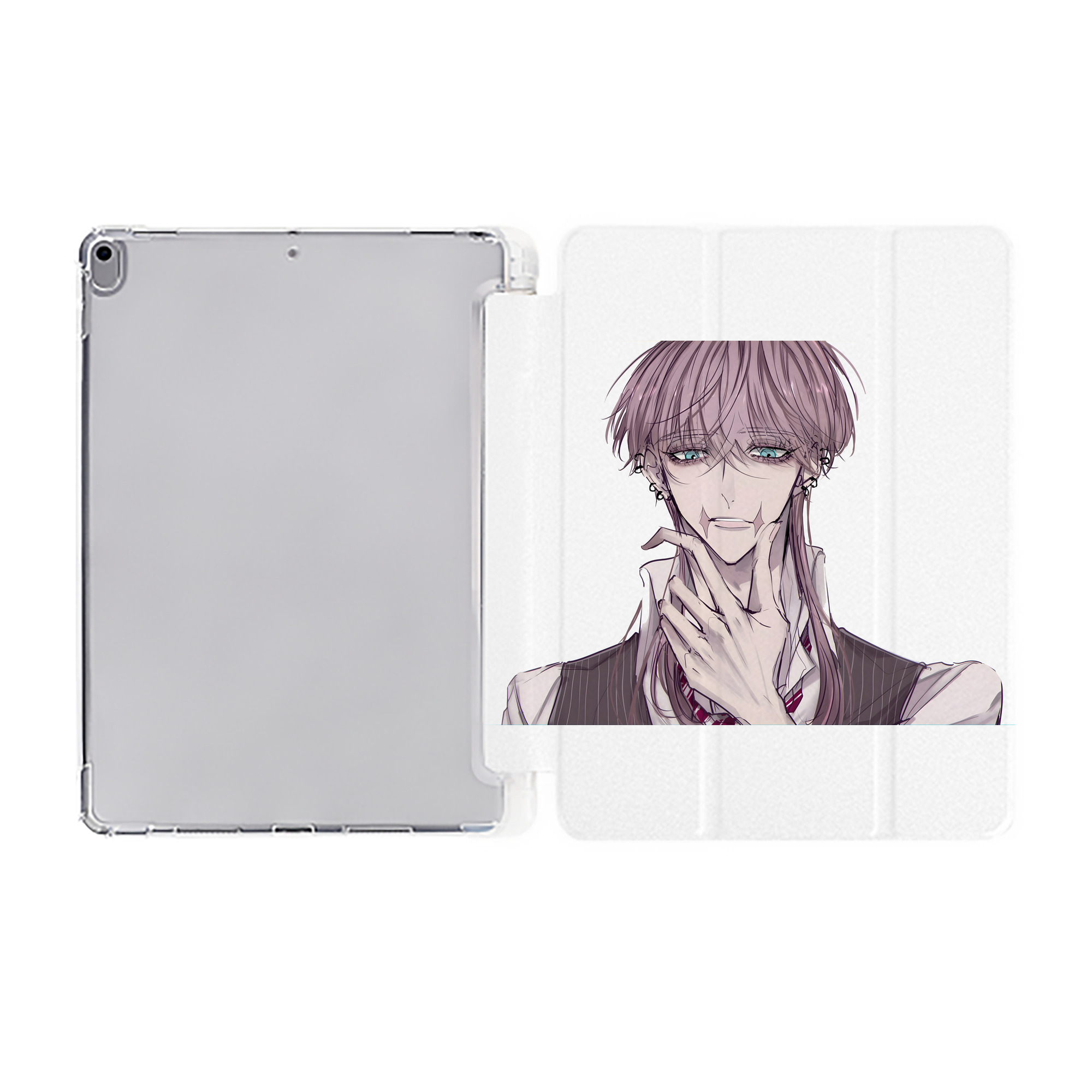 （画像用） 東京リベンジャーズ Tokyo Revengers IPad ケース ペン収納付き 三つ折りスタンド PUレザー×シリコン 対応機種9.5/10.5/10.9インチ